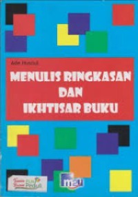Image of MENULIS RINGKASAN DAN IKHTISAR BUKU