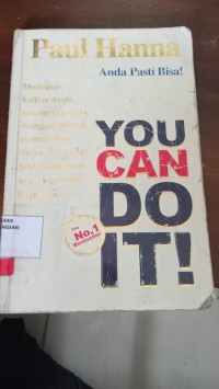 Image of You Can Do It ! : Anda Pasti Bisa